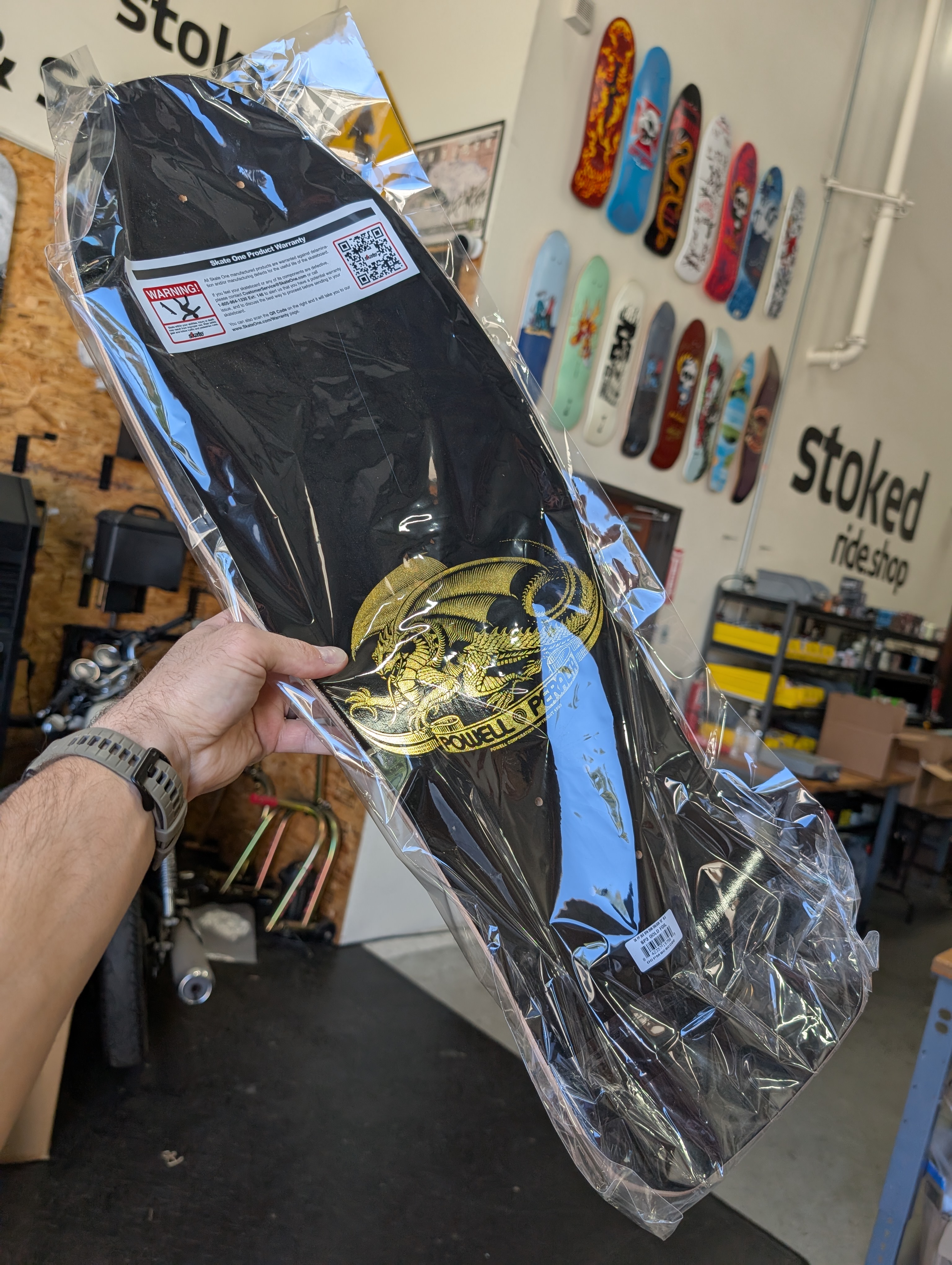 Powell Peralta Steve Caballero Chinese Dragon, Gold Foil