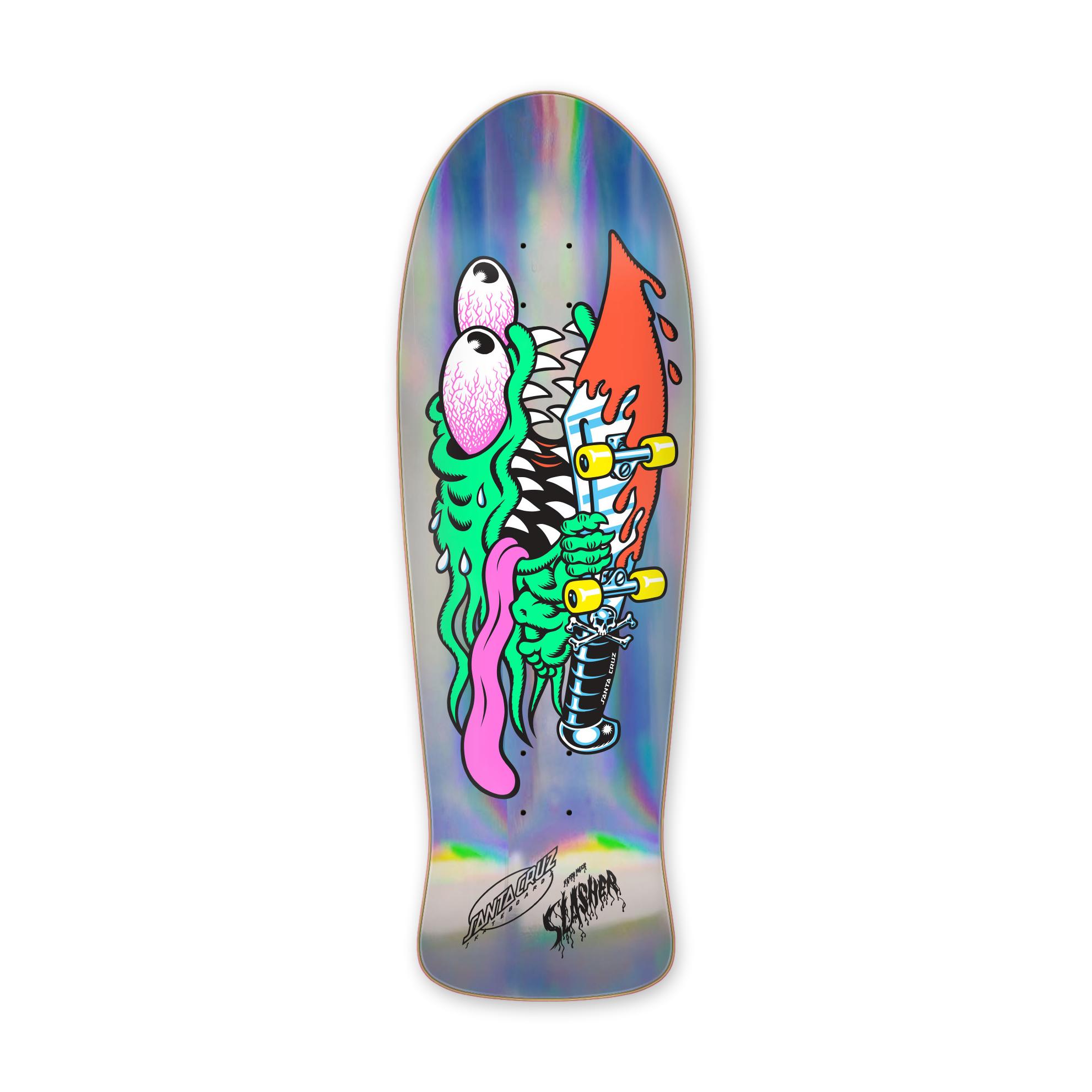 SANTA CRUZ SLASHER デッキ Santa Cruz Meek Slasher Shaped Deck 9.23